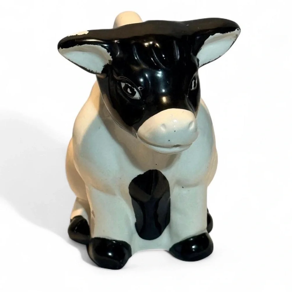 Holstein Cow Creamer Ceramic